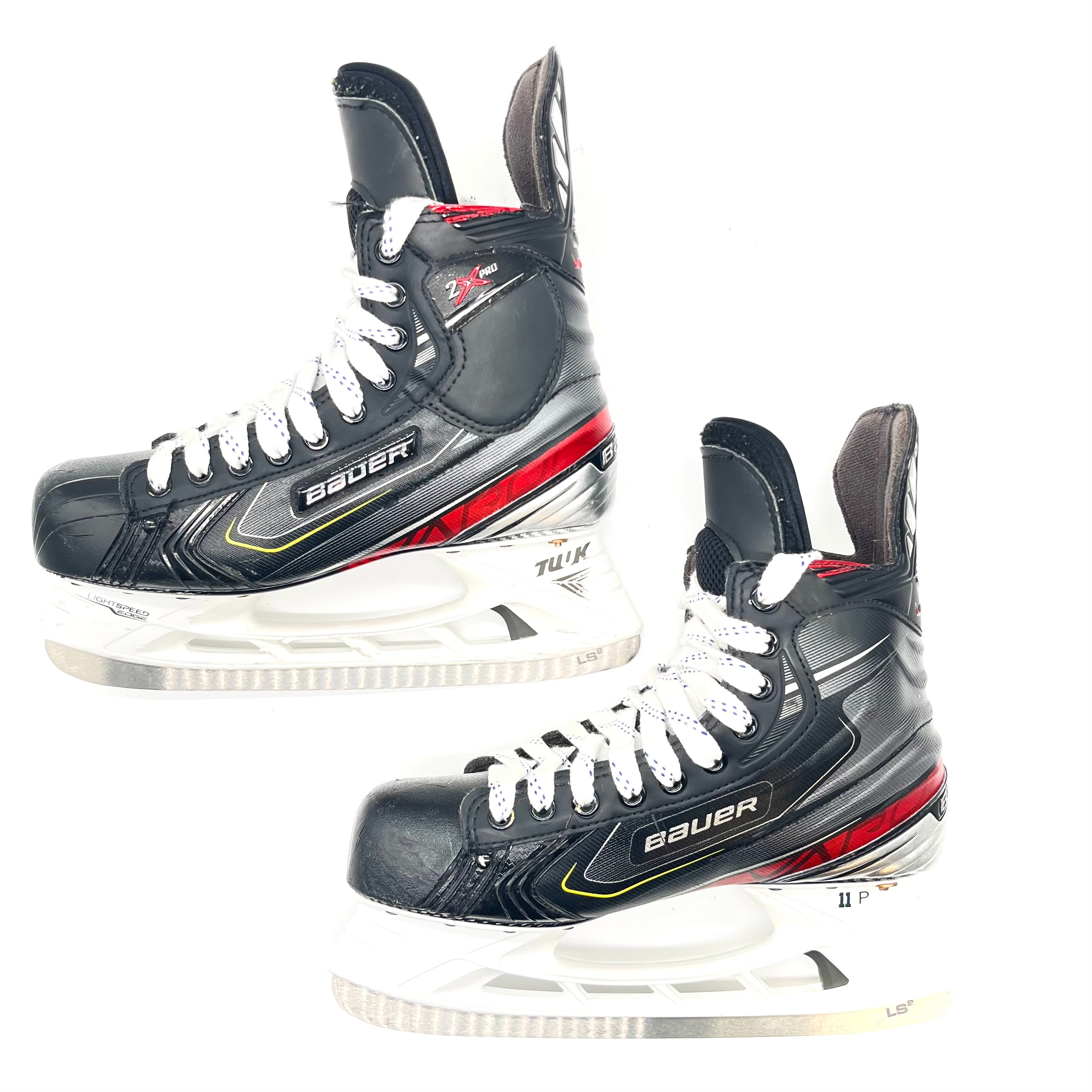 Bauer Vapor 2X Pro - Patins de hockey Pro Stock d'occasion - Taille 8.5D #2